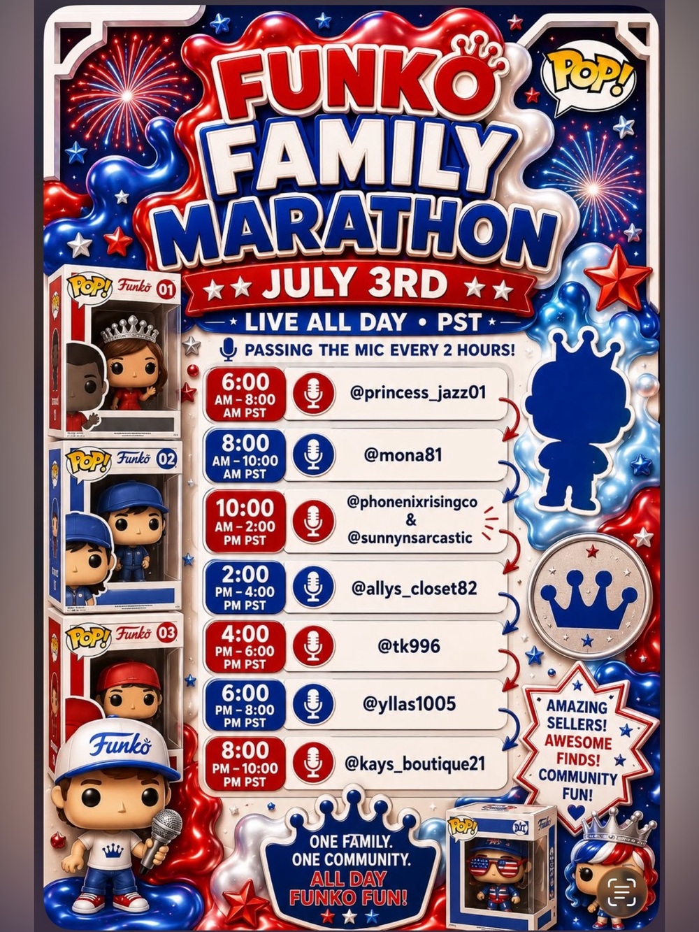 Funko Train— July 3rd